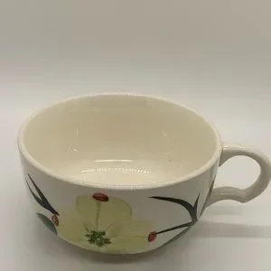 Blue Ridge | Dining | Set Of 4 Vintage Blue Ridge Pottery Dogwood Joni ...